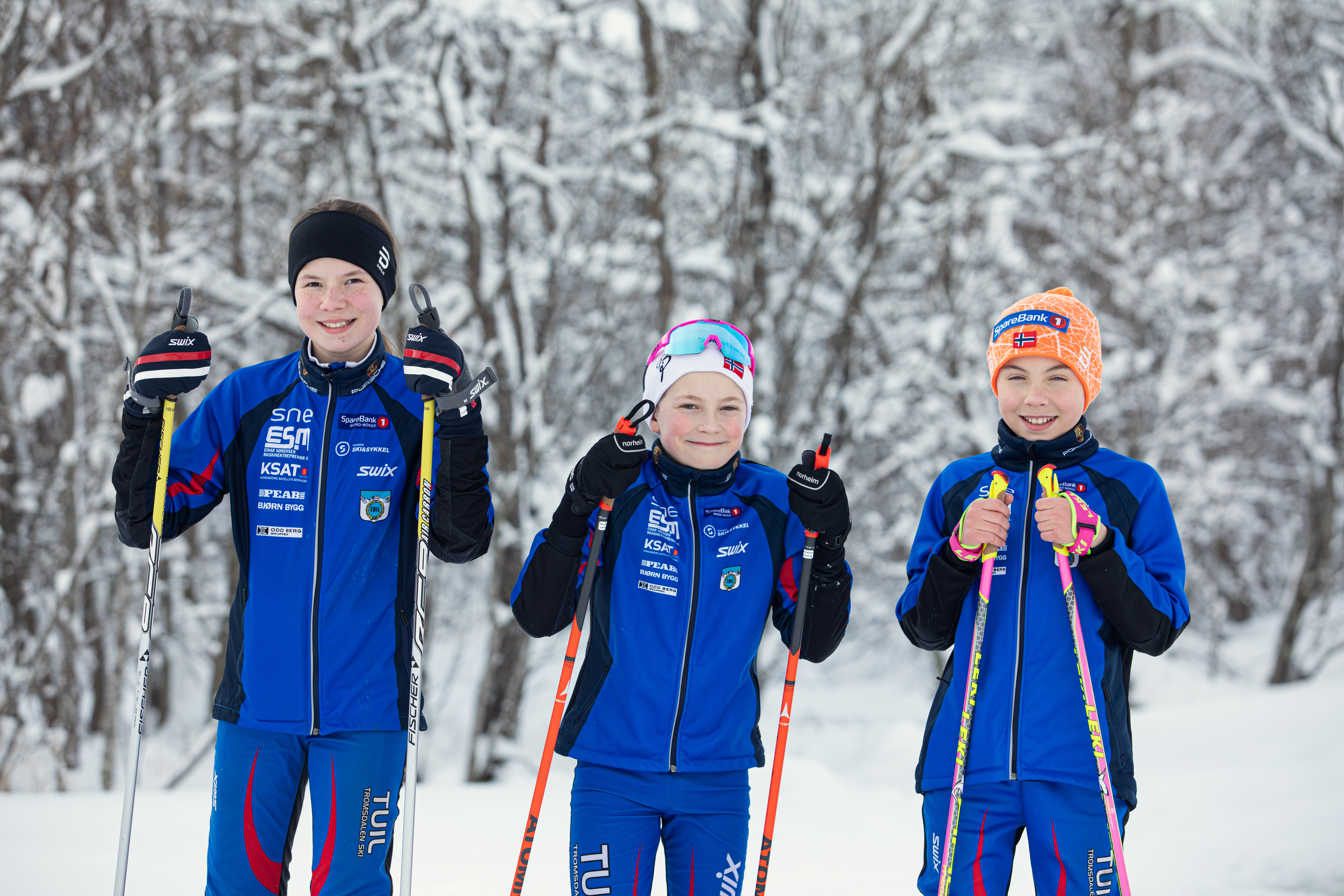 Barn p&aring; ski