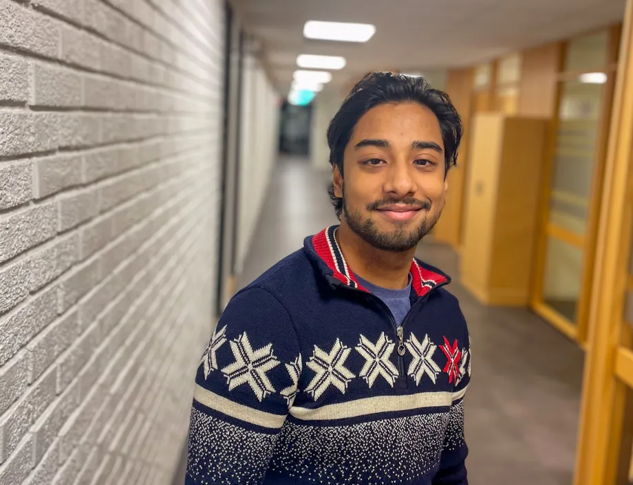 Portrett av ingeniør Abhi Malla Moen