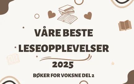 Beste voksenb&oslash;ker 2