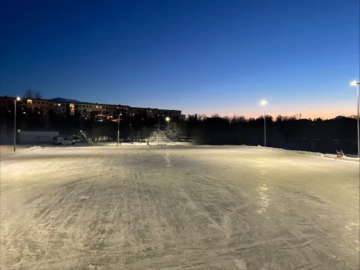 Nypreppet sk&oslash;ytebane p&aring; Charlottenlund