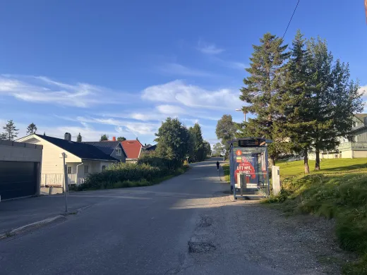 Anton Jakobsens vei, Tromsdalen