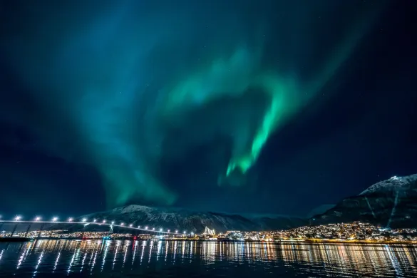 Nordlys over Tromsø Nordlys over Tromsø